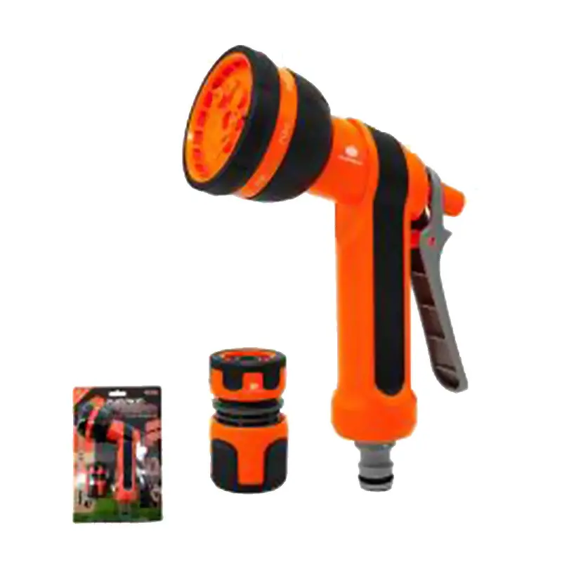 Pumpkin Pm42300 8-Pattern Adjustable Sprayer With Hose Connector Kit & Rubberized Handle 1