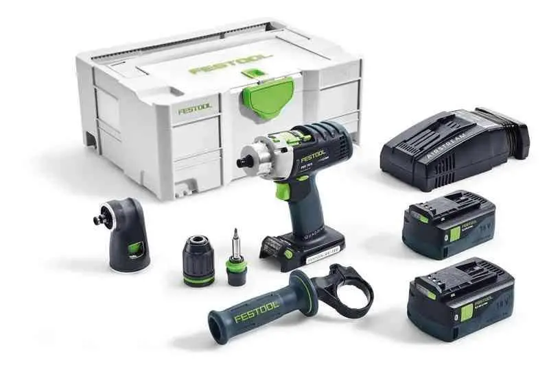 Quadrive Pdc 18/4 Li 5.2 Cordless Drill With I-Set Sca 1