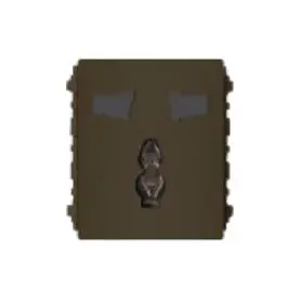 Royu Plano Dark Gray International 15A Grounded Socket (Rmo8/Dg) 1