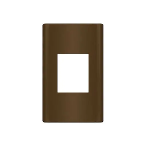 Royu Plano Dark Wood 1-Gang Replacement Plate For Rmo8/Dw (Rmp8/Dw) 1