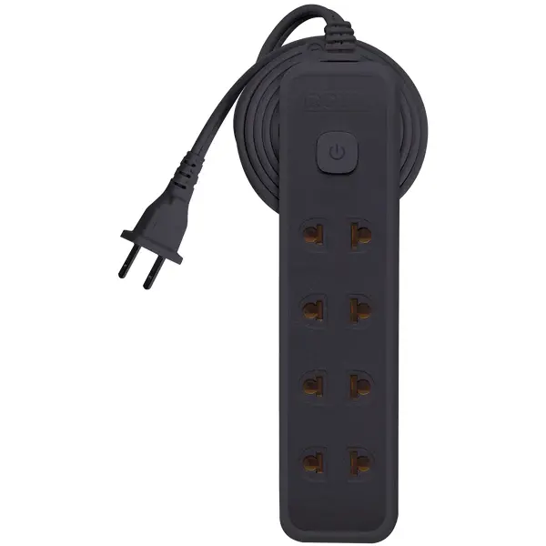 Royu Redec135-6 5-Gang Illuminated Push-Button Extension Cord (6M) 2