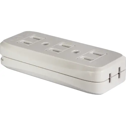 Royu Redou303 Flat-Pin Universal Socket – Streamlined 3-Gang Layout 1