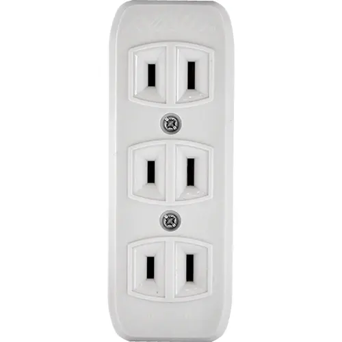 Royu Redou403 Spring-Loaded Retractable Outlet – 3-Gang Auto-Reset Socket 1