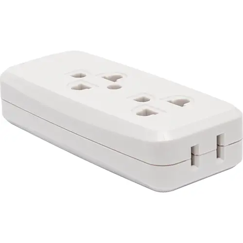 Royu Redou502 Grounded Convenience Outlet – 2-Gang Safety Socket With Earth Terminal 1