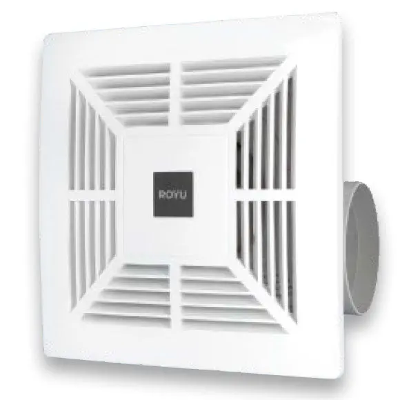 Royu Refc09-10 20W Ceiling Exhaust Fan – Ideal For Small To Medium Spaces 1