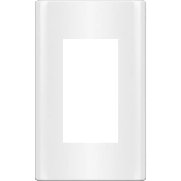 Royu Rmp3 Plano 3-Gang Wall Plate – White 1