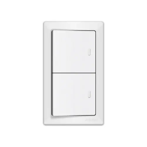 Royu Super Wide 2-Gang 10A Switch Set (Ws513) 1