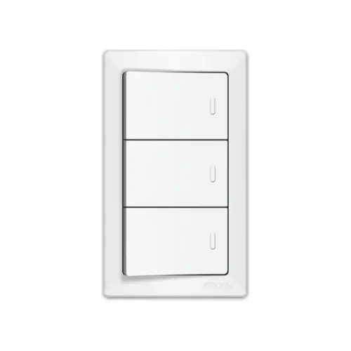 Royu Super Wide 3-Gang 10A Switch Set (Ws515) 1