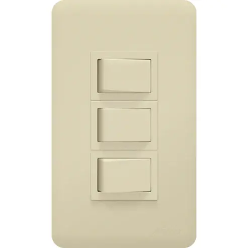 Royu Wh605 Classic Triple-Gang Led-Illuminated Switch – 10A 1