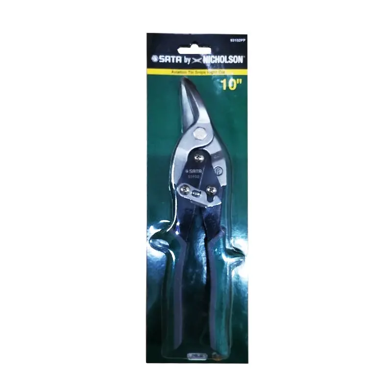 Sata 93102Pp 10" Right-Cut Aviation Snips For Curved And Contoured Work 1