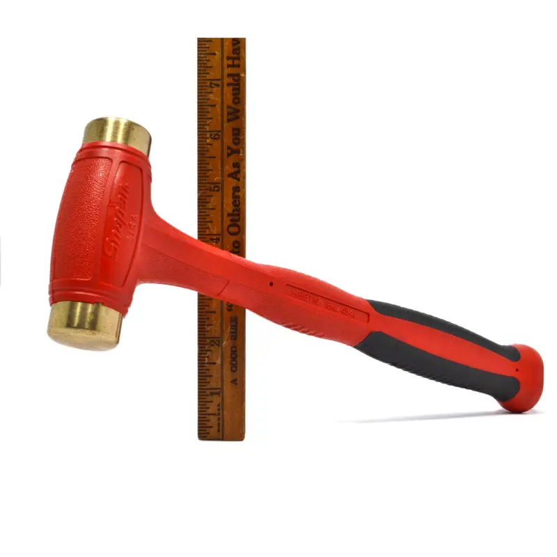 Snap-On Bronze Tip Hammer (Hbbt16) – 16-Ounce Dual-Face Brass Striking Tool For Precision Work 1