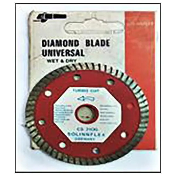 Solinnflex 4-Inch Wet/Dry Diamond Cutting Blade For Masonry & Concrete 1