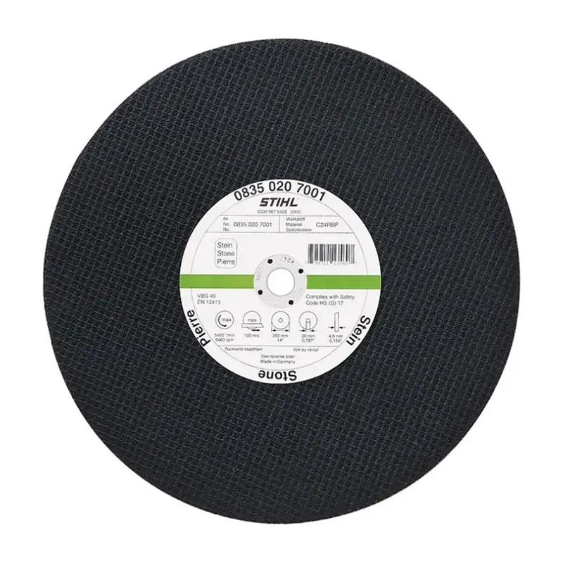Stihl Concrete And Aluminum Cutting Wheel — Dry Application 1