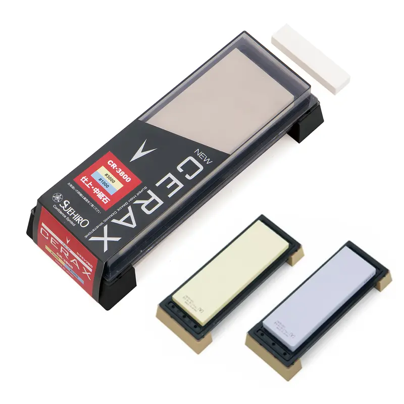 Suehiro Cerax Cr-3800 Dual-Grit Whetstone (1000/6000) 1
