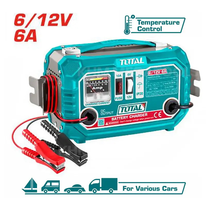 Tbc1501 6A Smart Car Battery Charger – Total Maintenance & Recovery Unit 1