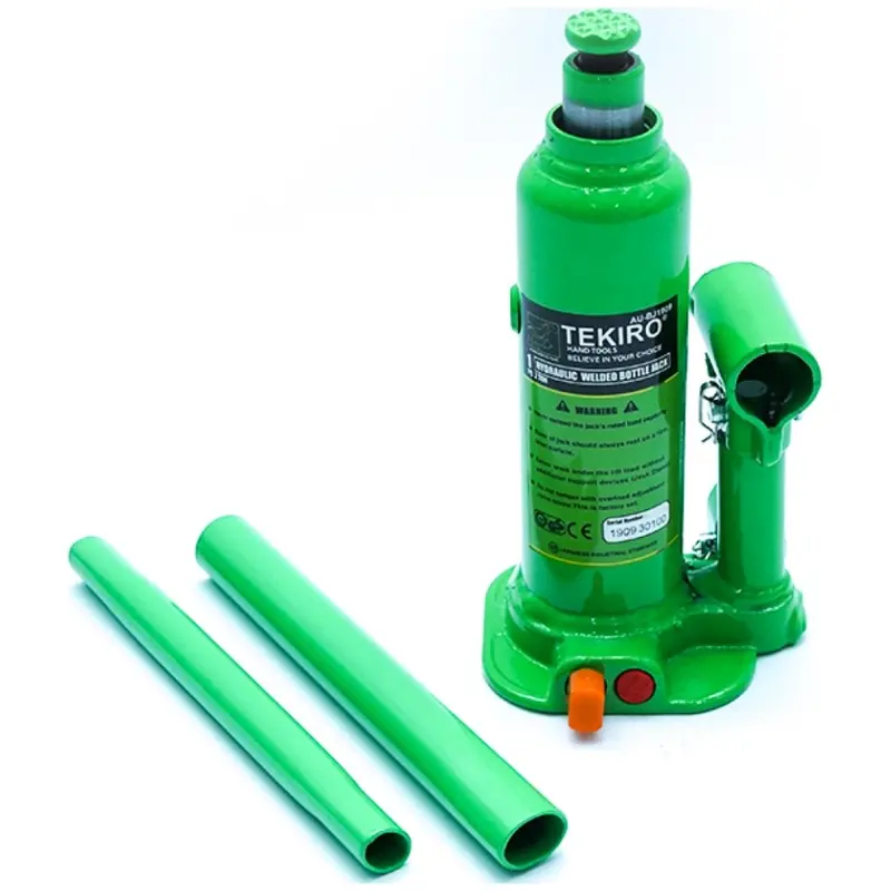 Tekiro Manual Hydraulic Bottle Jack – High-Lift Precision Lifting 1