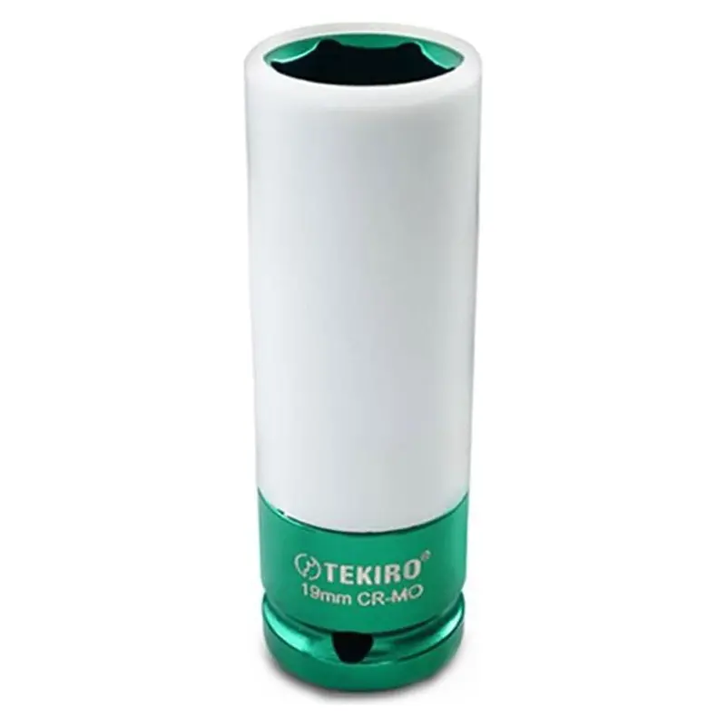 Tekiro Sc-Sd0544 1/2-Inch Drive 6-Point Deep Impact Socket – 19 Mm 1