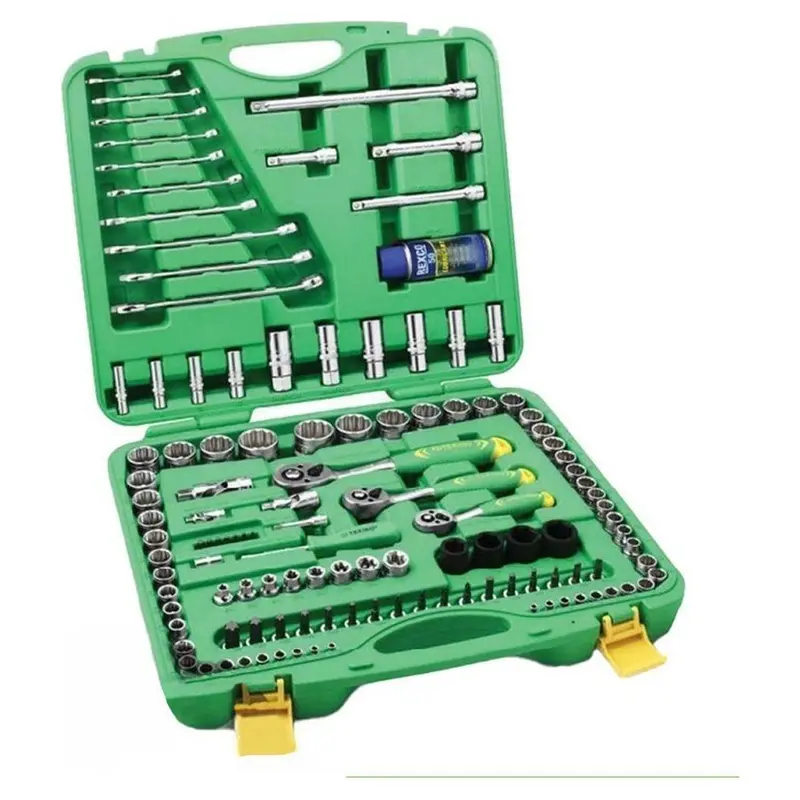 Tekiro Sc-Se1383 Comprehensive Socket Set – 120 Pieces (1/4", 1/2", 3/4" Drives, Mixed Points) 1