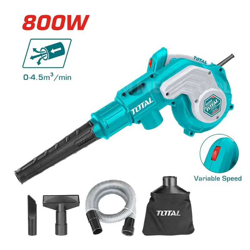 Total Tb2086 800W Portable Aspirator Blower With Flexible Hose 1