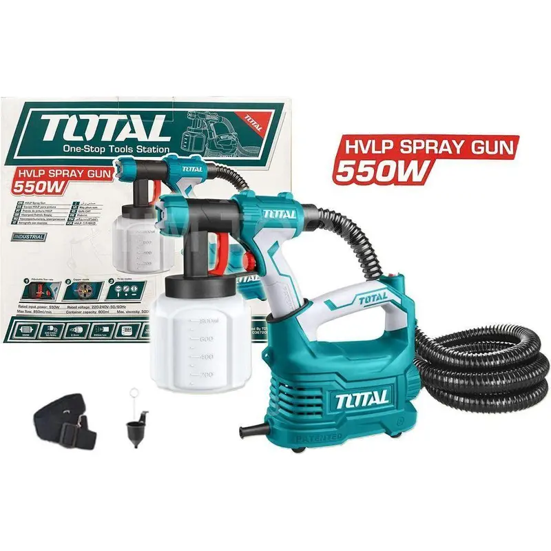 Total Tt5006 550W Floor-Standing Hvlp Paint Spray Gun System 1