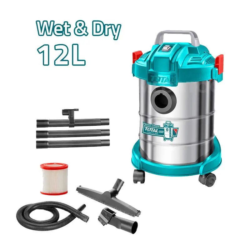 Total Tvc14122 12-Liter 800W Wet & Dry Vacuum Cleaner 1