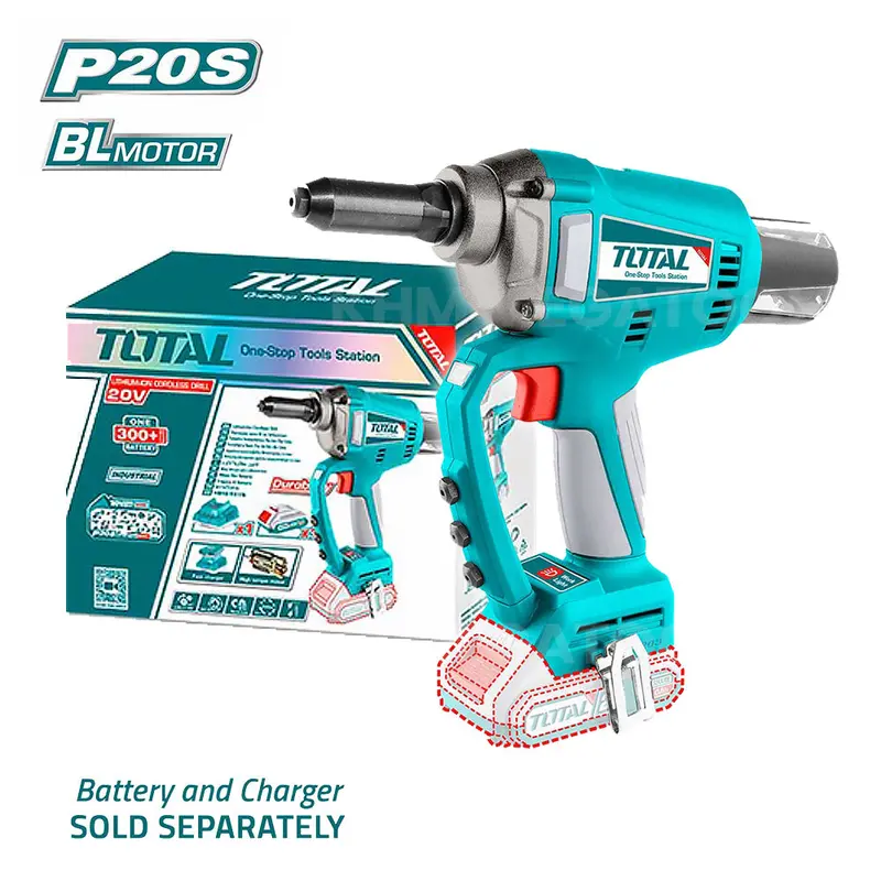 Trtli2005 20V Brushless Cordless Rivet Tool – Total Fastening Solution 1