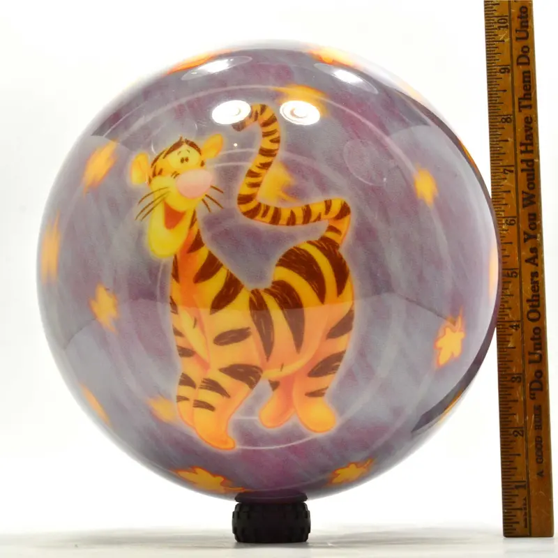 Undrilled Purple Disney Tigger Bowling Ball — 8 Lbs 11 Oz, Serial Eou8318, Unused 1