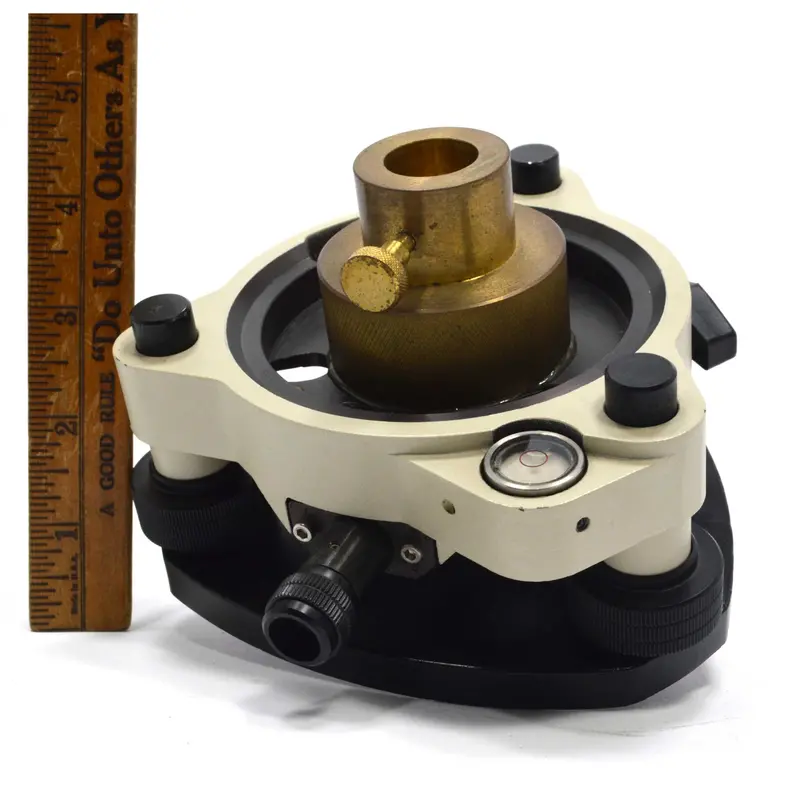 Vintage 90-Degree Down-Facing Microscope Base – Engineering Or Laboratory Mounting Stand 1