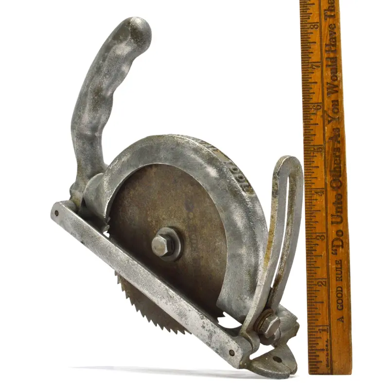 Vintage Cardinal Tool 4-Inch Circular Saw With Drill-Attachment Base – Lightweight Aluminum Construction 1