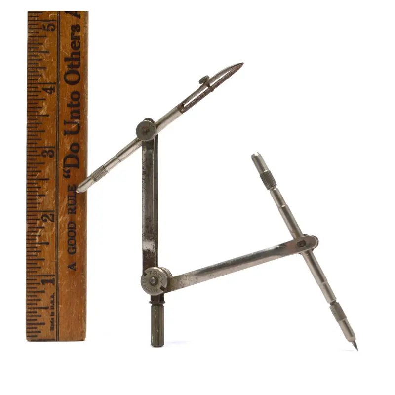Vintage Tacy Watch Co. Pocket Compass – Swiss-Made 'Cyma' Drafting Or Repair Aid (Antique Navigation Tool) 1