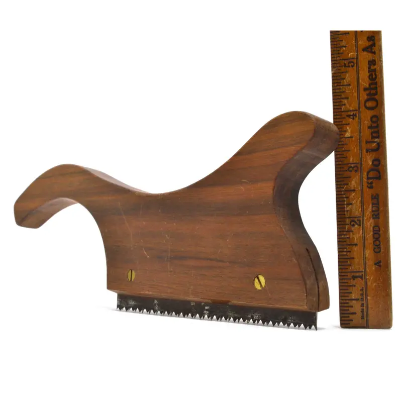 Vintage Unbranded Stair Saw – Cross-Grain Notching Tool For Stair Builders 1