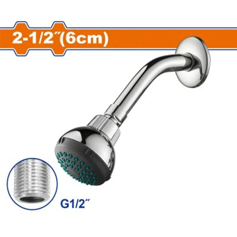 Wadfow 2.5-Inch (6Cm) Adjustable Shower Head – Modern Design, Model Wshs1501 1