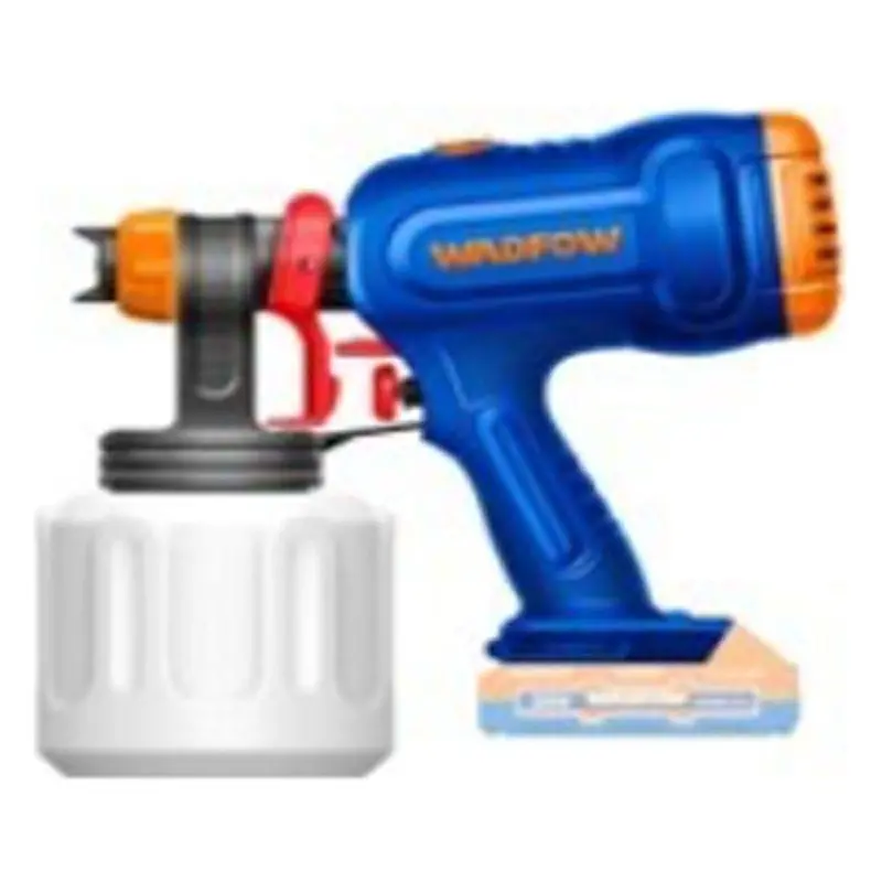 Wadfow 20V Cordless Spray Gun – Bare Tool For Diy Painting Wsu3066 1