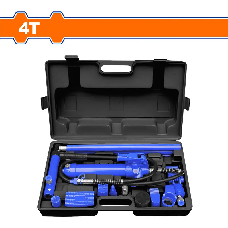 Wadfow 4-Ton Portable Hydraulic Auto Body Repair Kit 1