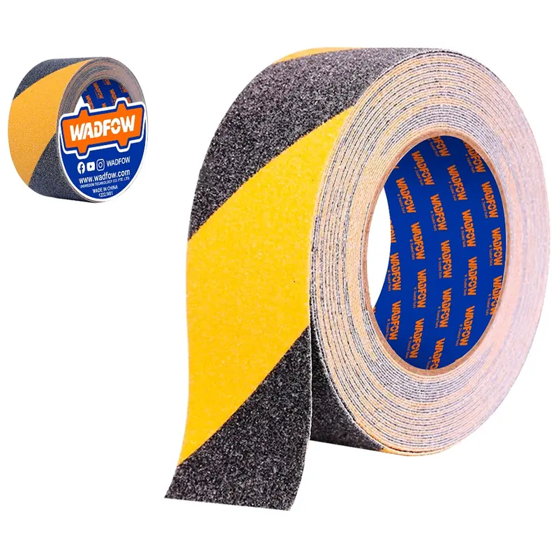 Wadfow 5M × 25Mm Pvc Anti-Slip Warning Tape – High-Visibility 1