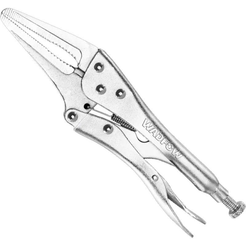 Wadfow 6-Inch Long-Nose Locking Plier – Fine-Grip Control 1