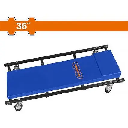 Wadfow Heavy-Gauge 36-Inch Rolling Car Creeper – Low-Profile Service Mat 1