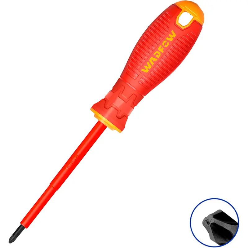 Wadfow Pz2 Pozidriv Insulated Screwdriver – Ergonomic Handle 1