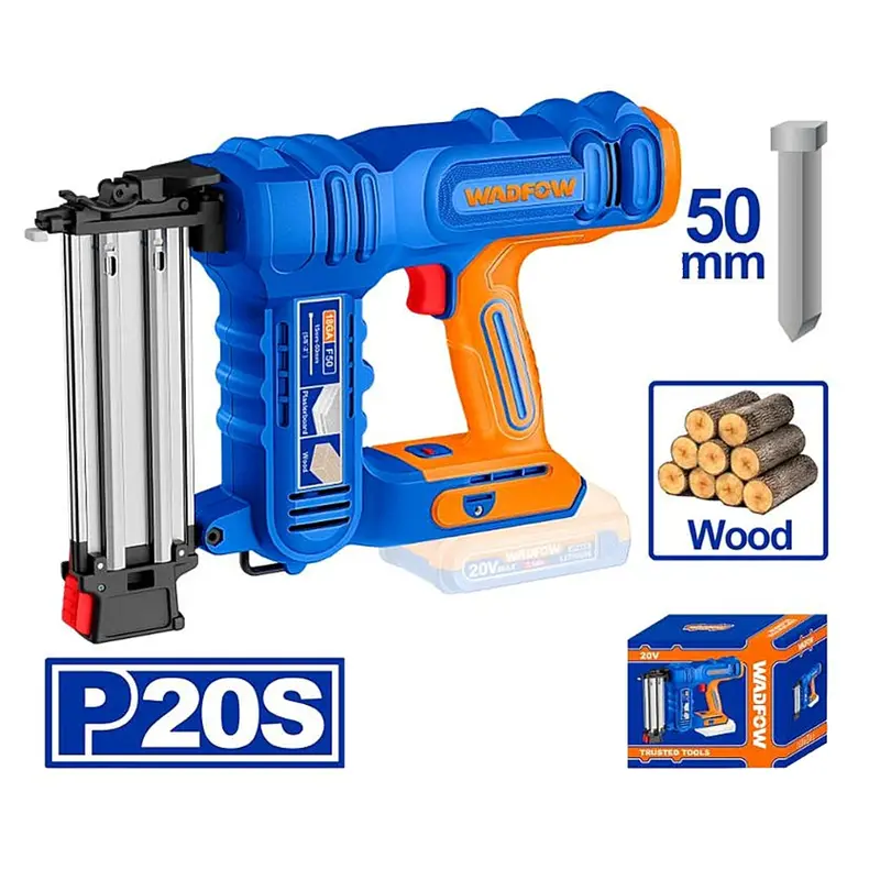 Wadfow Wbj2305 20V Cordless Brad Nailer – Lightweight Finish Nail Gun 1