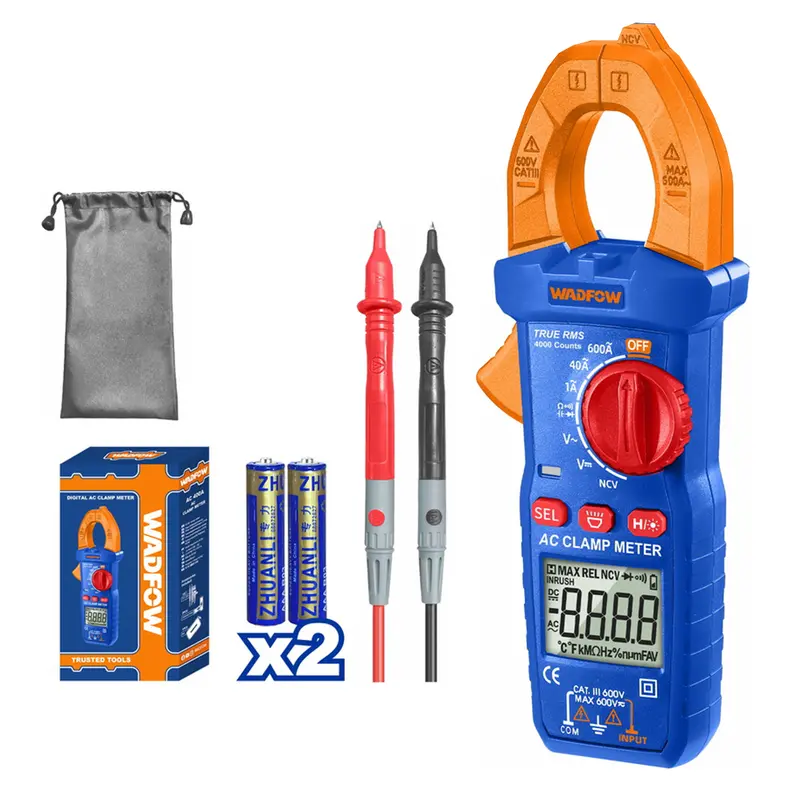 Wadfow Wdm8601 Ac Clamp Meter For Professional Electrical Measurements 1