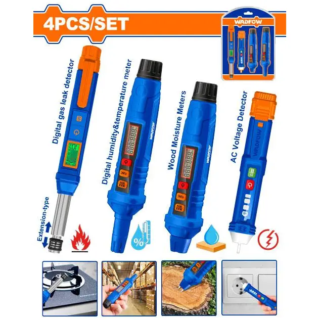 Wadfow Wetk1402 Portable Environmental Testing Kit 1