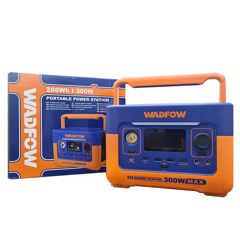 Wadfow Wpps150 Portable Power Station – 300W/600W Peak Output, Usb & Ac Outlets 1