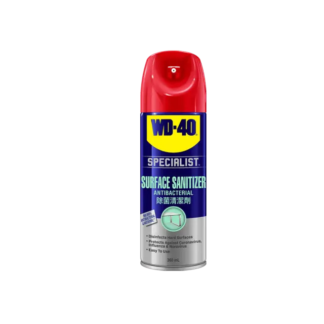 Wd-40 Specialist Disinfecting Surface Sanitizer Spray – 360Ml (Wdsplsursan360) 1
