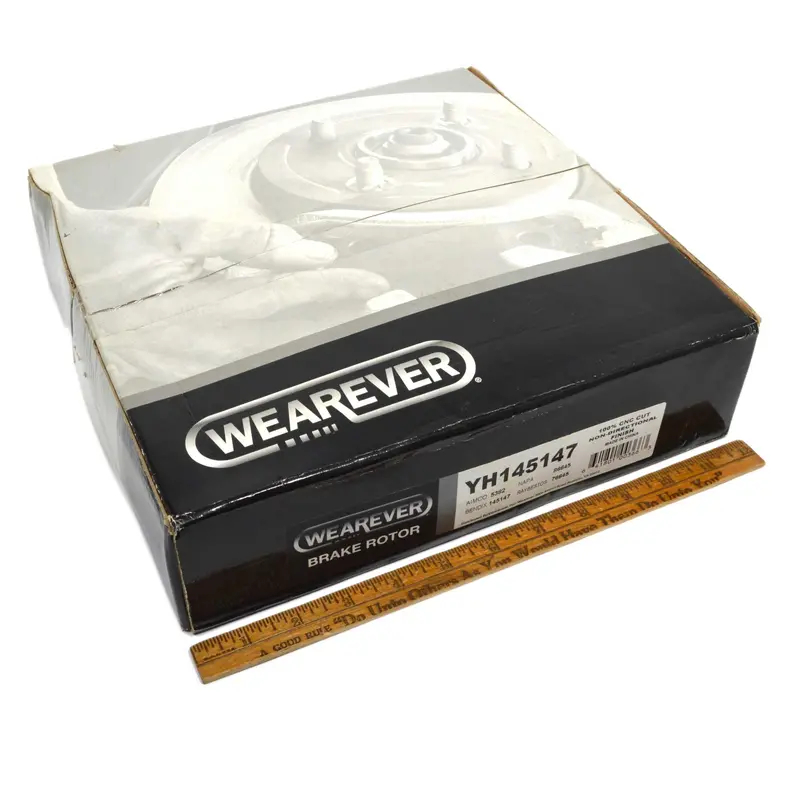 Wearever Front Brake Rotor Yh145147 – Non-Directional Surface, Open-Box New 1