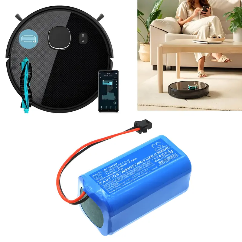 14.4V 2600Mah Li-Ion Vacuum Cleaner Battery For Cecotec Conga Eternal Laser Vital – 37.44Wh 1