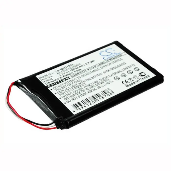 3.7V 1000Mah Li-Ion Gps Battery Compatible With Garmin Nuvi 1100 & 1100Lm – 3.7Wh 1