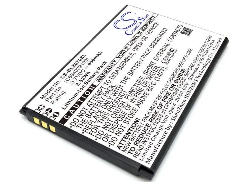 3.7V 1650Mah Li-Ion Smartphone Battery For Fly Bl7401 & Iq238 – 6.11Wh 1