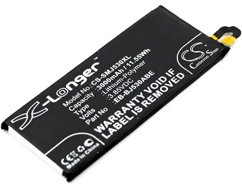 3.85V 3000Mah Li-Polymer Battery For Samsung Galaxy J5 (2017) And J5 Duos Td-Lte – Eb-Bj530Abe (11.55Wh) 1
