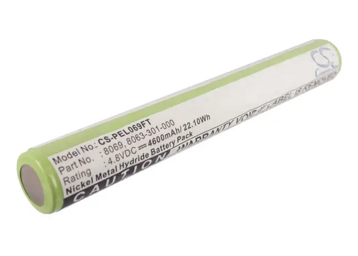 4600Mah Ni-Mh Flashlight Battery Compatible With Pelican Peli Models 8050, 8050 M11, And 8060-301-000E (4.8V, 22.08Wh) 1