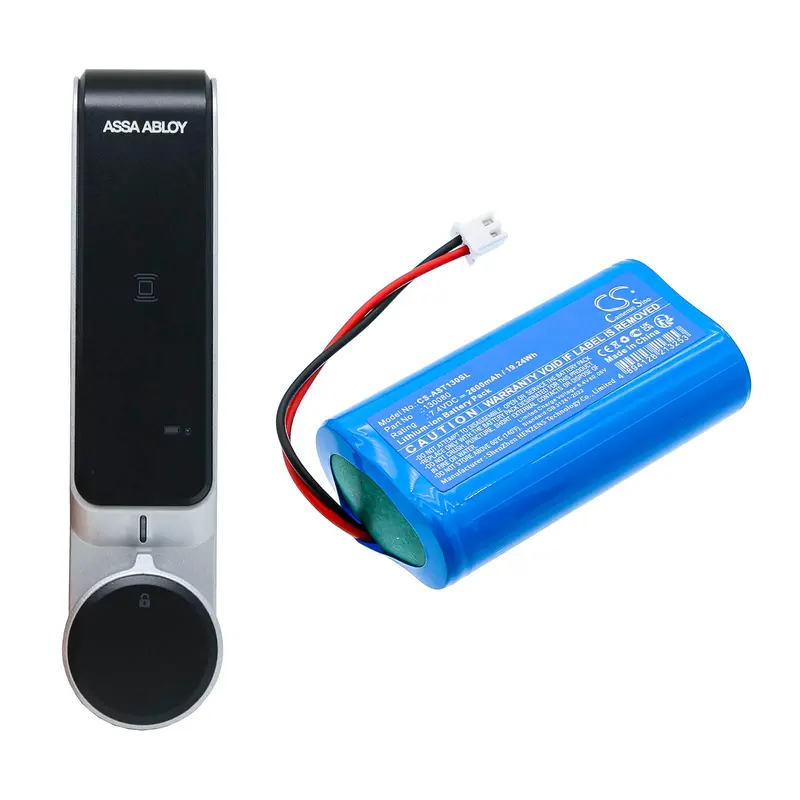 7.4V 2600Mah Li-Ion Battery For Assa Abloy And Mul-T-Lock Automatic Door Systems 1